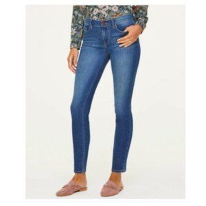 LOFT Light Wash Blue Denim Modern Skinny Jeans